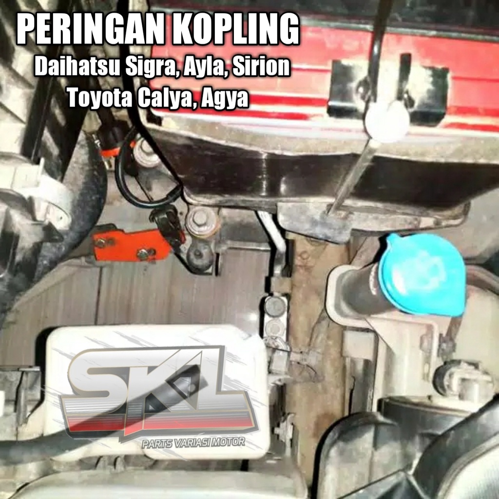 COD Paket Peringan Kopling Pengenteng Kopling Ayla Sirion Sigra Agya Calya Include Per Pedal Custom Mobil Kaki Tidak Pegal Ringan Empuk