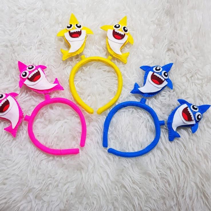 Jual Bando Karakter Baby Shark Babyshark Kostum Ikan Hiu PinkFong Pink
