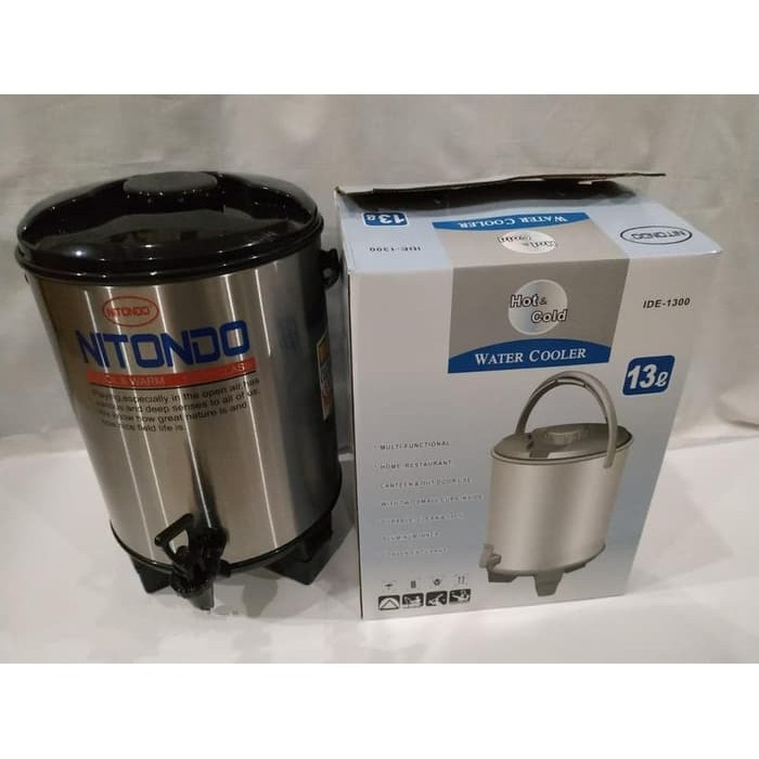 Jual Dispenser Air Dengan Keran Tunggal Nitondo 13 Liter Ide 1300sac Shopee Indonesia 0433