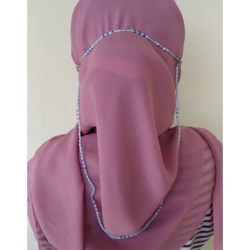 Tali Masker 2 in 1 Konektor hijab
