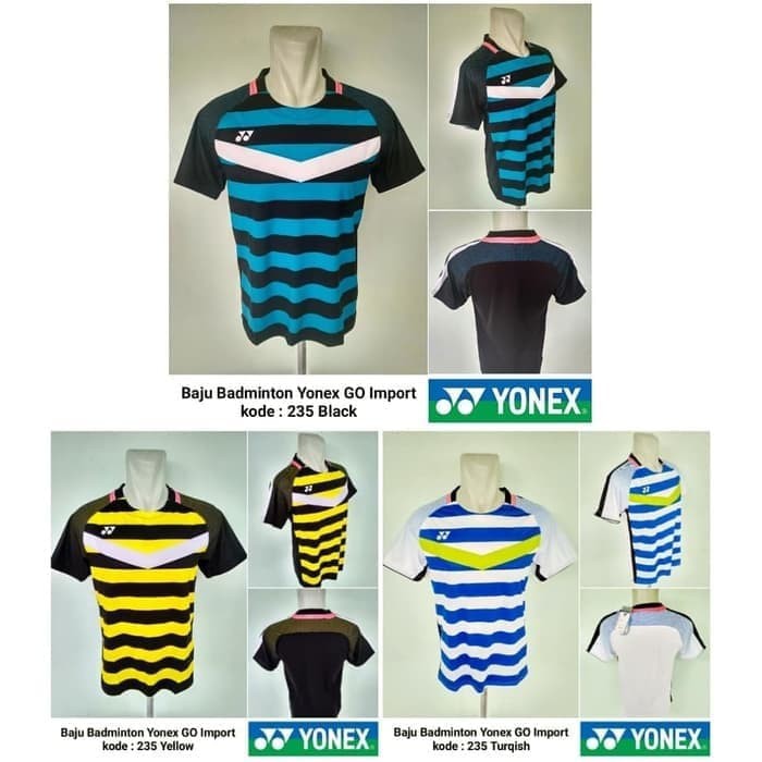 Kaos badminton yonex kevin marcus baju badminton minions