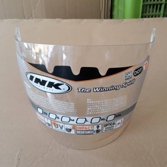 Kaca Helm Ink cx22 cx390 cx25 Ori