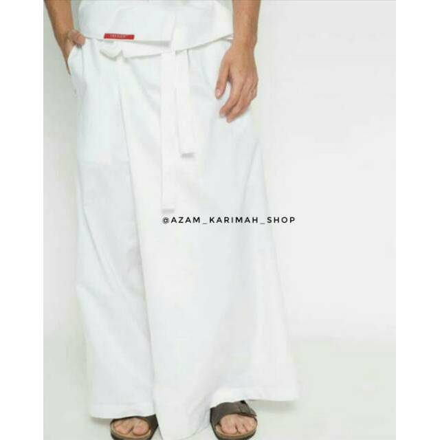 Sarung celana preview itang yunasz putih