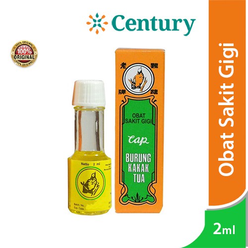Obat Sakit Gigi Cap Burung Kakak Tua 2ml