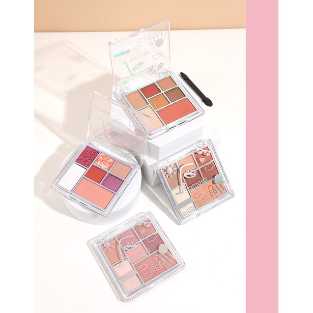 LAMEILA EYESHADOW ALL IN ONE ~ 7 warna kombinasi 5082