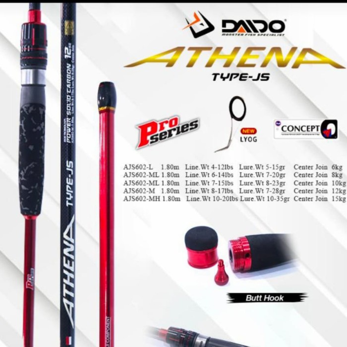 Joran Daido Athena Pro Series - Js( Japan Style),Spinning 180Cm Cv