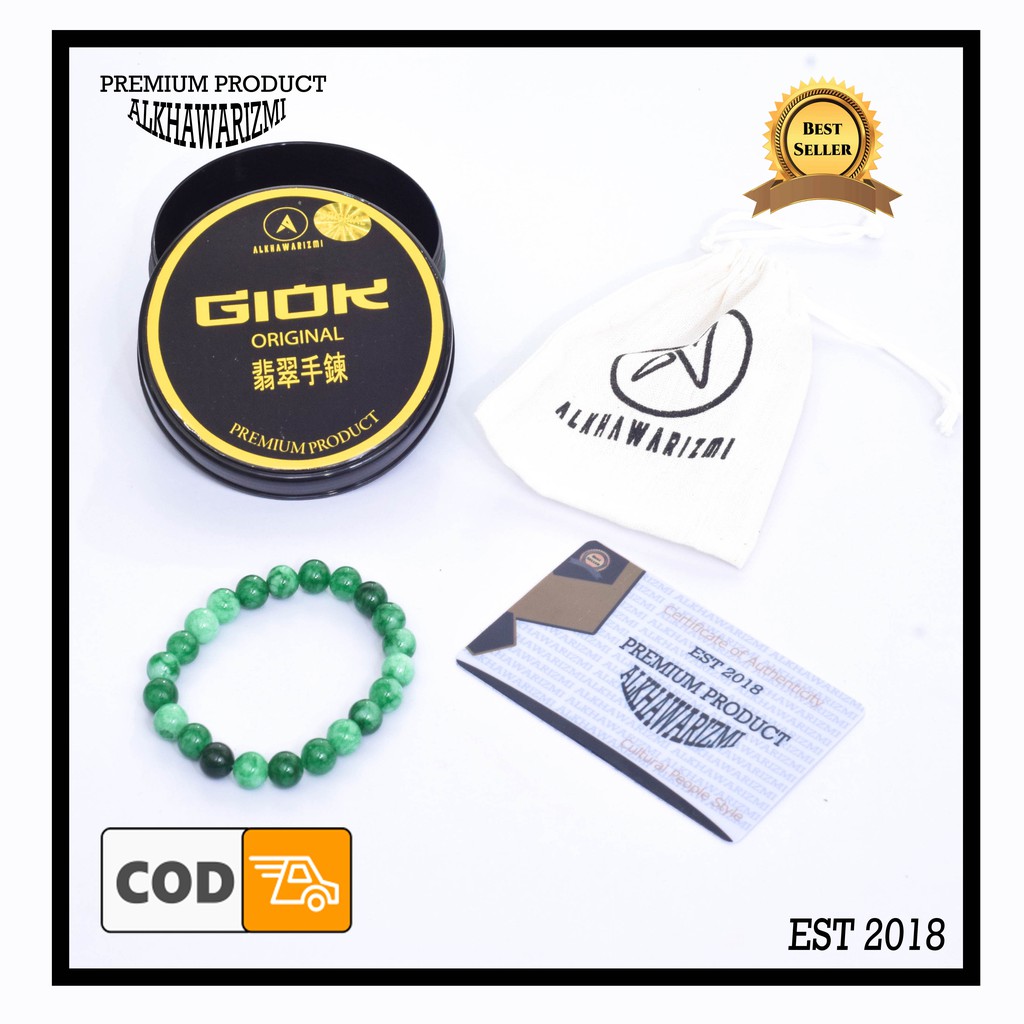 Gelang Kesehatan/Gelang Giok/Gelang Giok Asli Bersertifikat