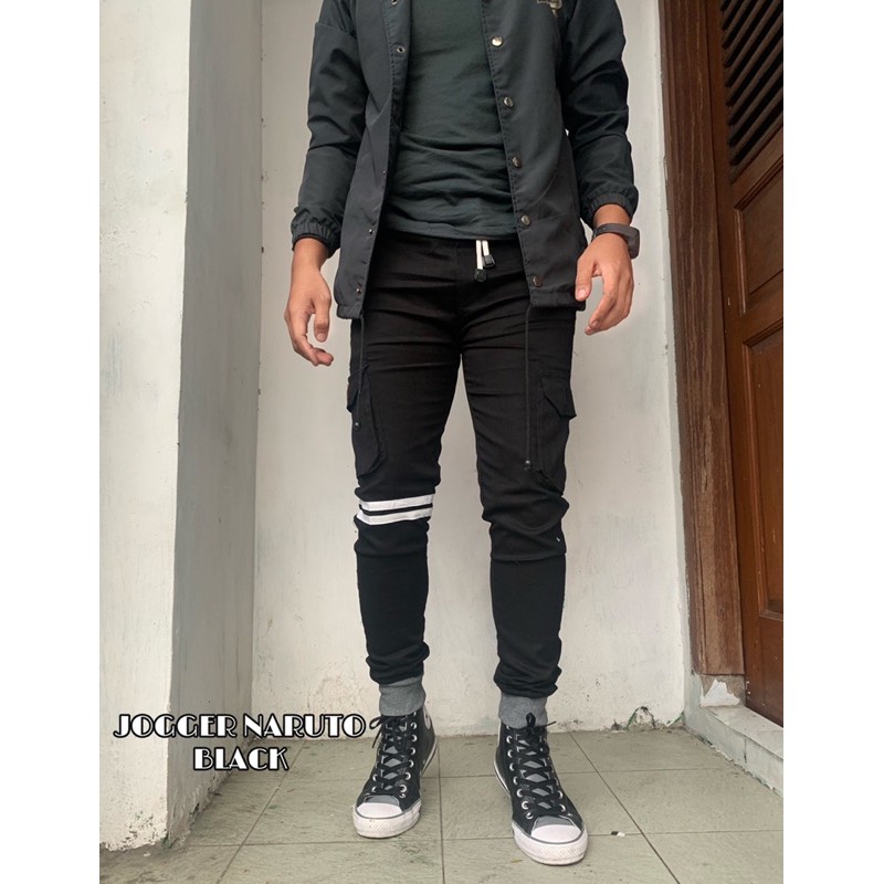 Celana Jogger Cargo Pria Pinggang Elastis Katun Original Strech Mulur Outdoor Hiking Celana Gunung Murah