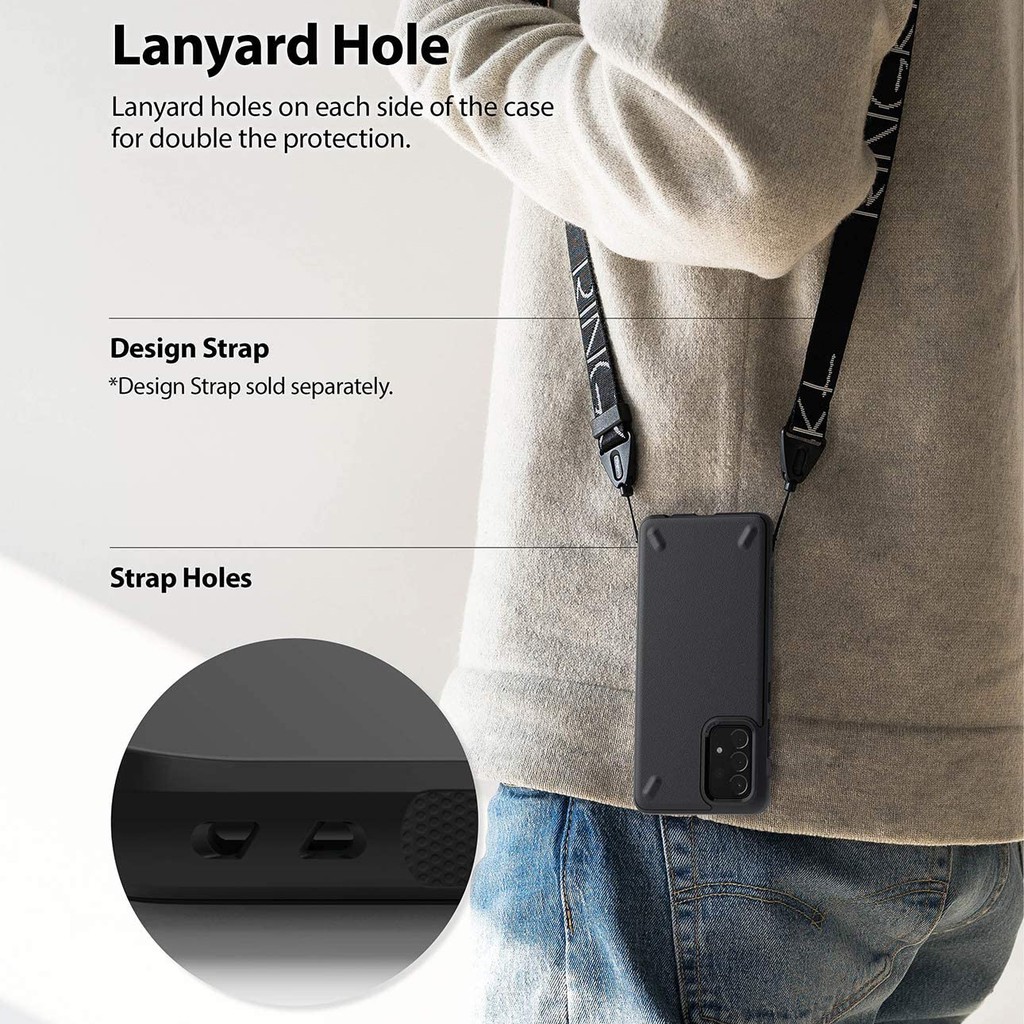 Case Samsung Galaxy A52 / A72 Ringke Onyx Original Soft Casing