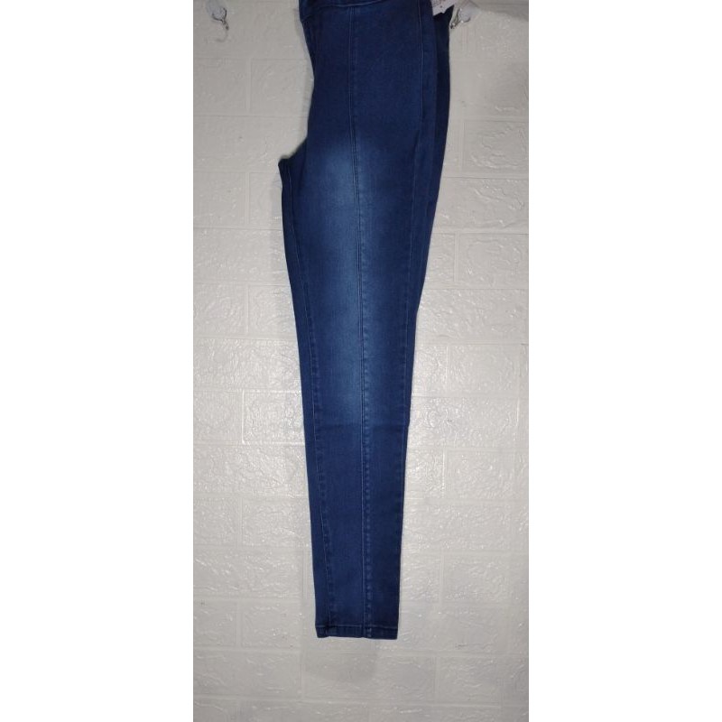 celana panjang highwaist softjeans stretch variasi tulang depan kualitas super