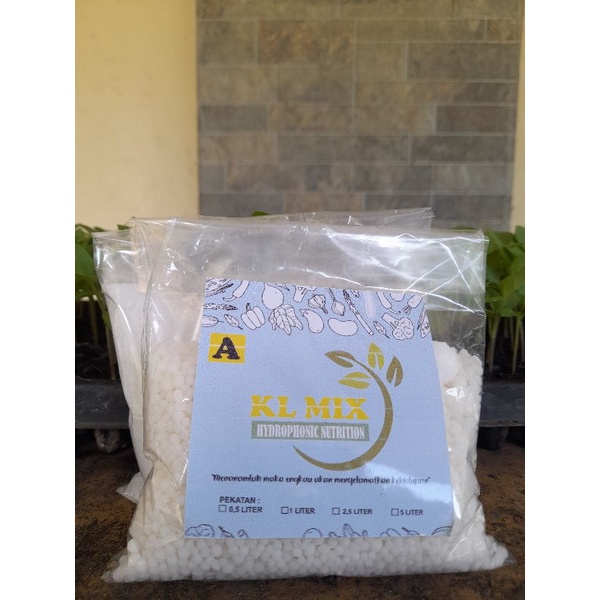 KL MIX Hidroponik - Nutrisi AB MIX Hidroponik 0,5 Liter