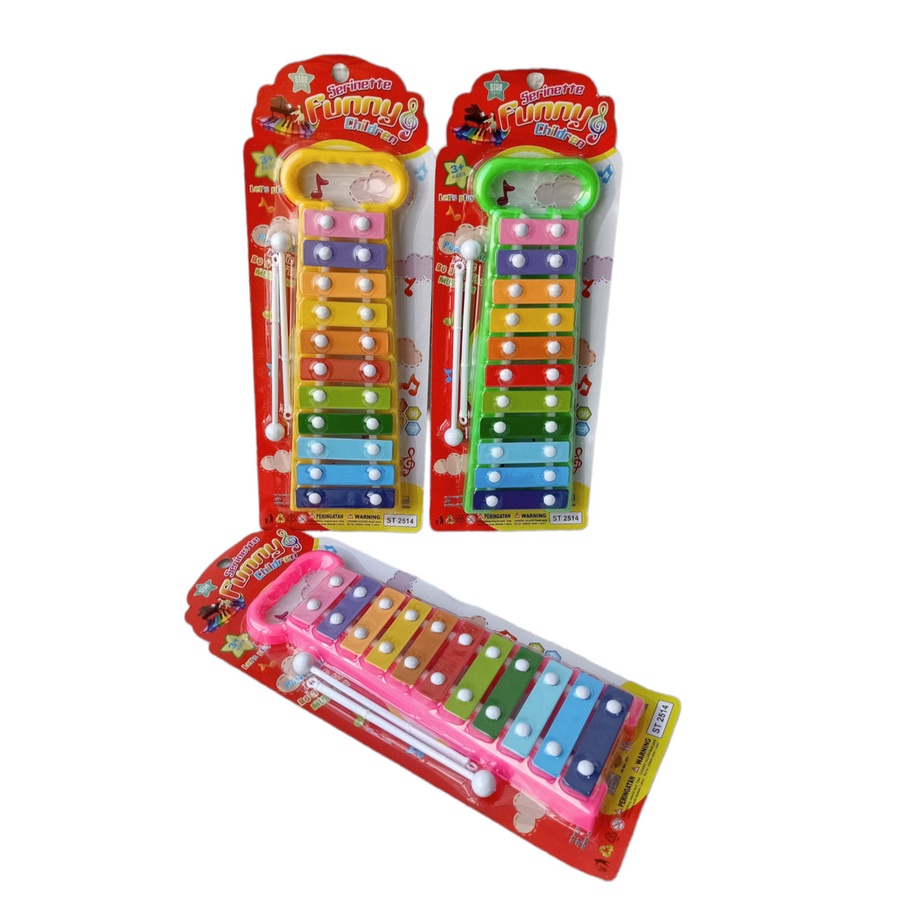 XYLOPHONE Musik Mainan Bayi Edukasi Baby Toys/ Mainan Anak Balita Musik edukasi Kulintang/ Mainan Anak Murah Cewek Cowok 3 4 5 tahun Funny Kids