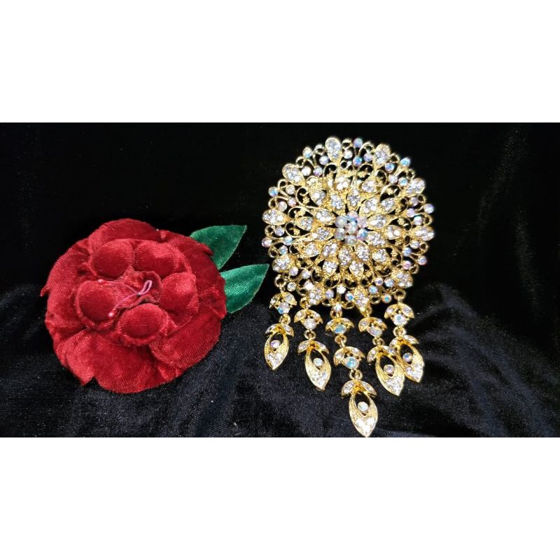 BROSS BROS AKSESORIES ACCESORIES BAJU PAKAIN KEBAYA PENGANTIN WANITA JILBAB KERUDUNG CEWEK HIJAB