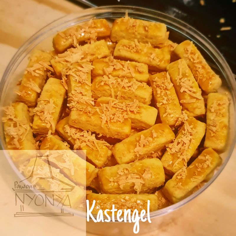 

KASTENGEL kemasan (ukuran toples 500 gr)