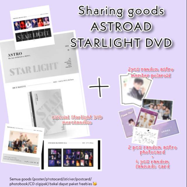 (sharing) ASTRO ASTROAD to Seoul STARLIGHT DVD