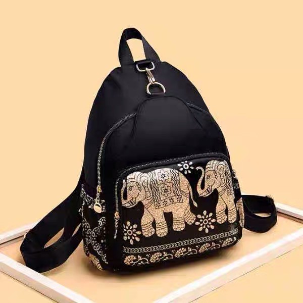 Tas Wanita Import Jinjing dan Ransel CHIBAO Mini CB0184 0184 CB0180 180 Motif Campur Bahan Parasut K
