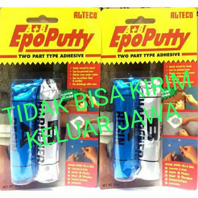 

Lem Alteco Epo putty two parts type adhesive 100 gram