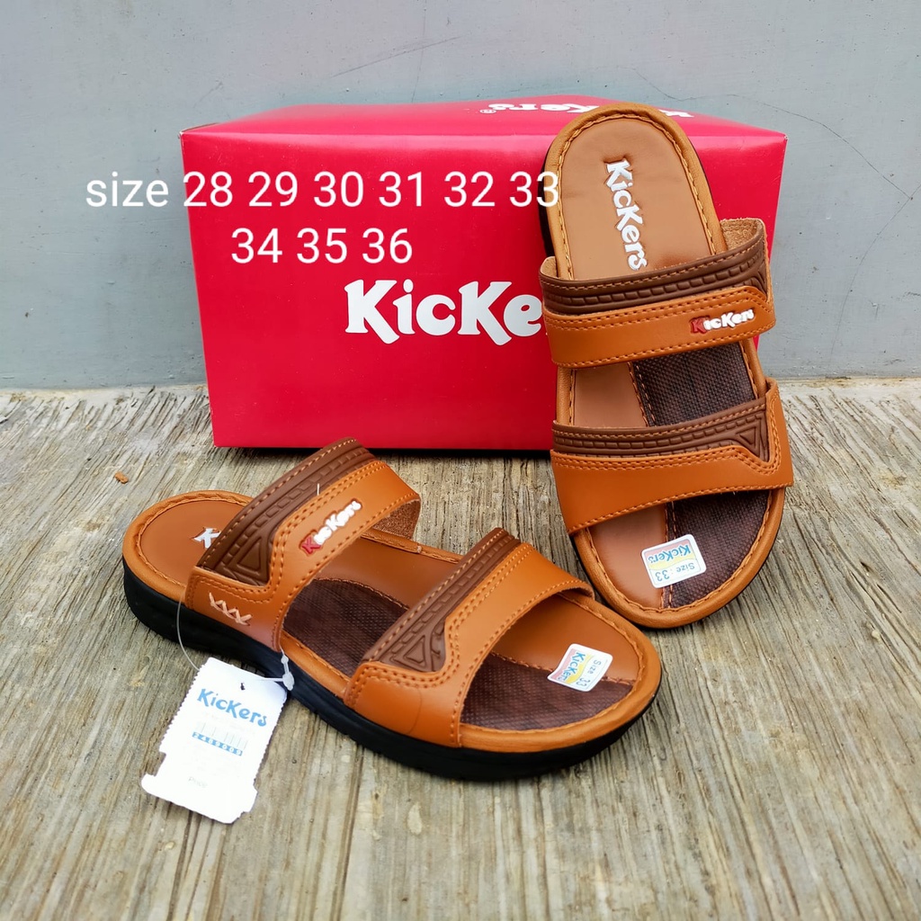 Sandal Anak slop murah KICKERS KC 02 28-37 /Sandal Anak /Fashion Anak /Sandal Empuk /Sandal Selop Anak/sandal anak bagus/sandal anak model terbaru/ sandal anak murah