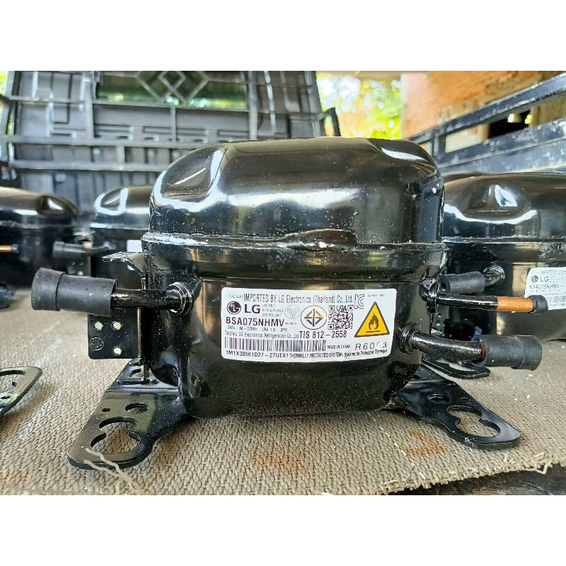 kompresor kulkas inverter 2pintu LG inverter BSA075 original
