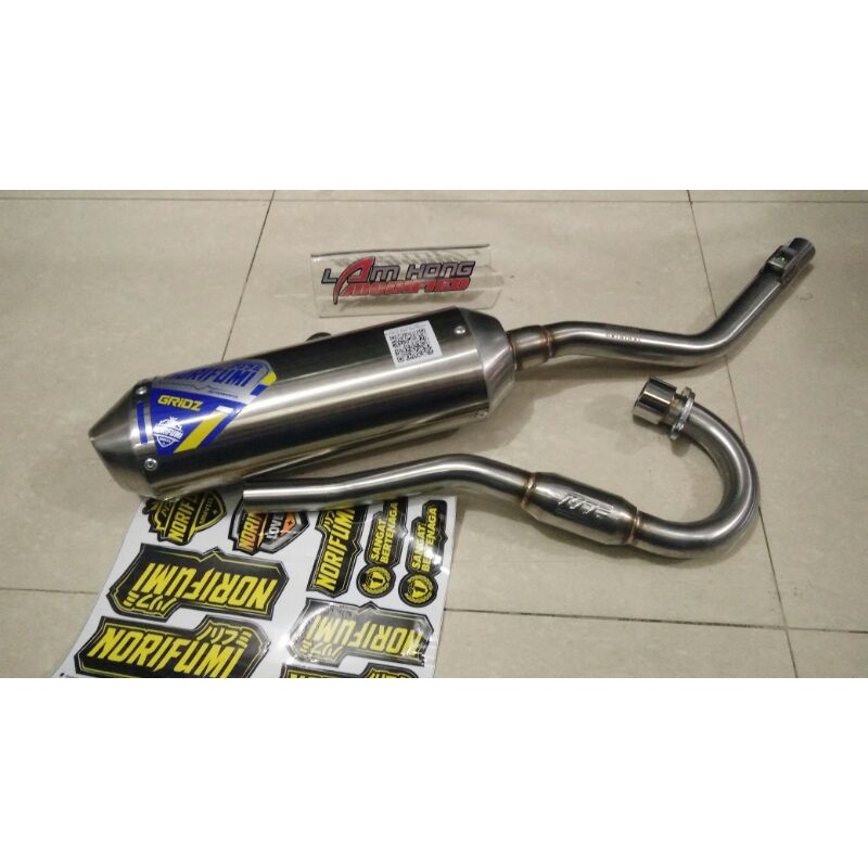 KNALPOT NORIFUMI GRIDZ CRF 150L ORIGINAL