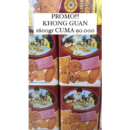 KHONG GUAN BISKUIT 1600Gr