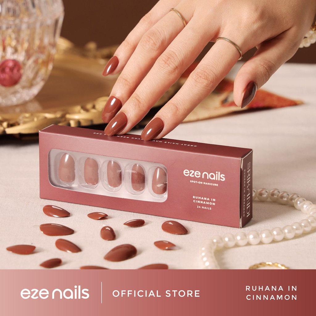 Ruhana in Cinnamon – Eze Nails Spot On Manicure