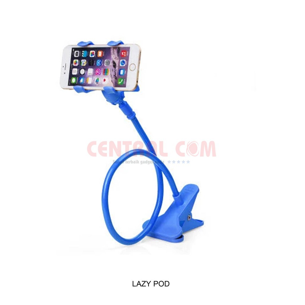 MAKASSAR! Flexible Long Arm Universal Mobile Phone Holder Lazy Pod Bracket -09318