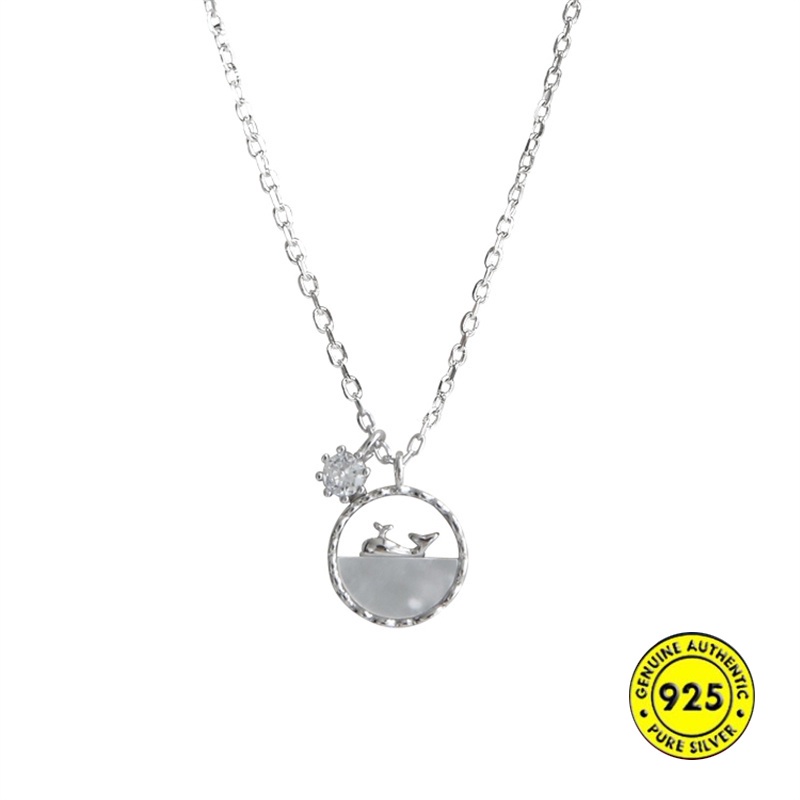 Kalung Bahan S925 Silver Untuk Wanita