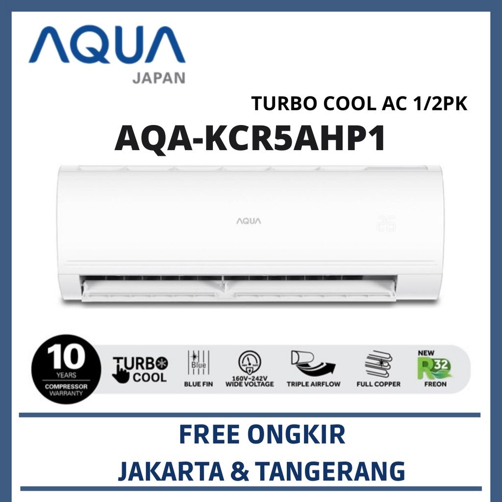 AQUA AQA-KCR5AHQ1 AC AQUA 1/2PK AC AQUA 0.5 PK AC AQUA 5AHQ UNIT ONLY