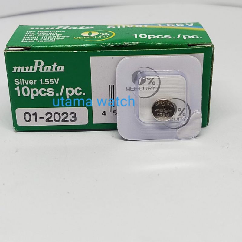 BATERAI  JAM TANGAN  SR 377 SW SR 626 SW ORIGINAL BATERAI MURATA KOTAK