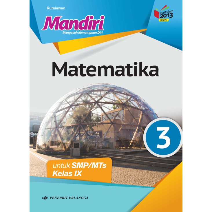 Buku Mandiri Matematika Smp Mts Kls Ix 9 K13n Erlangga Shopee Indonesia