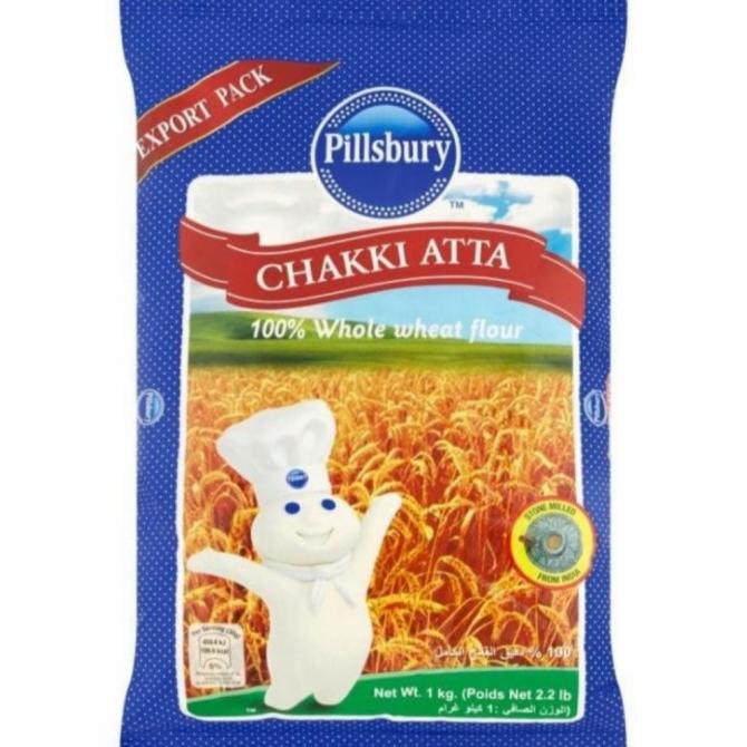 

Tepung Gandum Atta Pillsbury / Whole Wheat Flour Chakki Premium