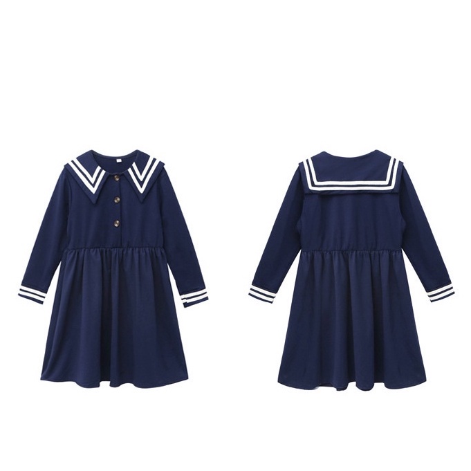 CHUBBI 133 Dress Anak Perempuan Style Sailor Girl