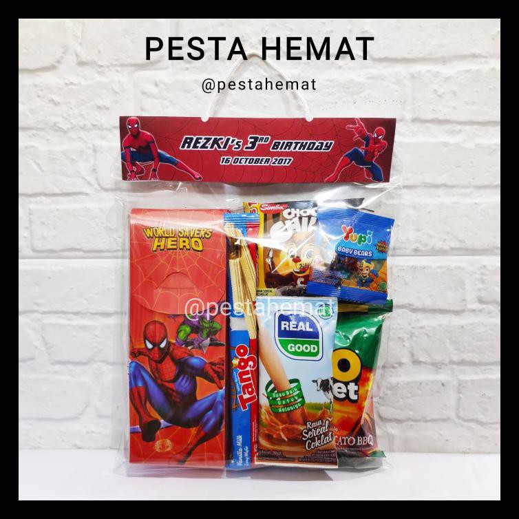

BINGKISAN ULANG TAHUN / PAKET SNACK ULANG TAHUN ANAK / SOUVENIR ULTAH KUALITAS TERBAIK