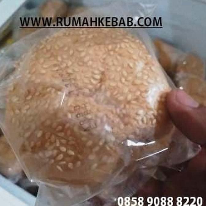 

BEST SELLER MURAH Roti Burger Wijen 1 Buah - Min 6 Buah Bun Burger Kirim By GRAB GO JEK