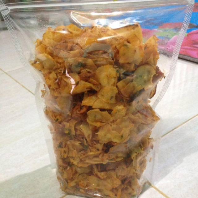 

Keripik ubi cabe 500gr