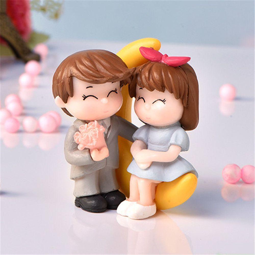 Populer Patung Miniatur Lucu Aksesoris Fairy Garden Decor Dekorasi Kerajinan Tangan