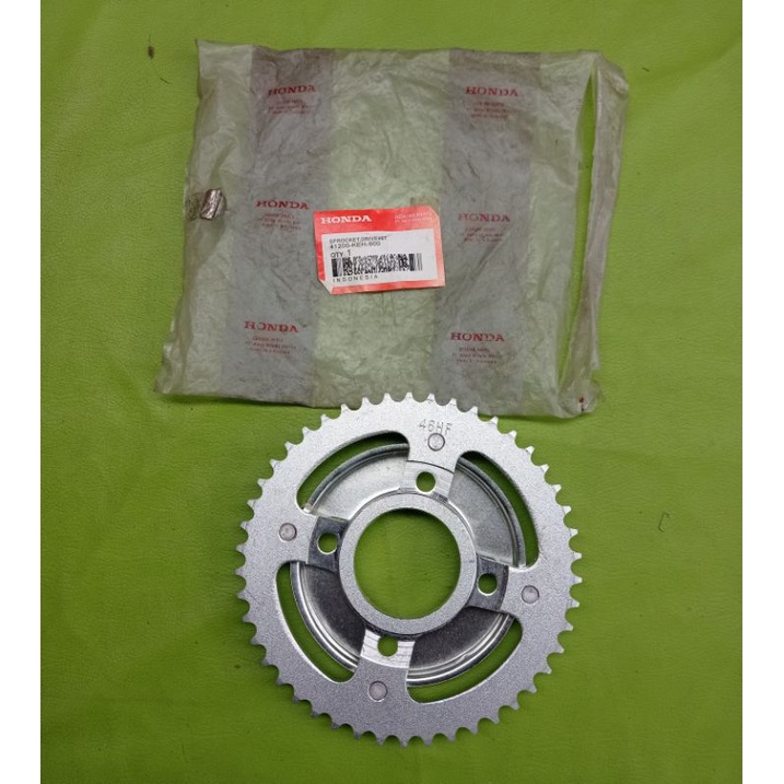 gear gir belakang 46T honda megapro MEGAPRO original