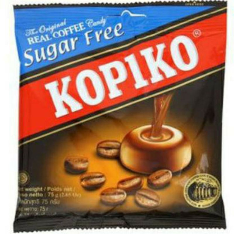 Jual Permen Kopi Bebas Gula Kopiko Sugar Free Coffee Candy Blister Bag