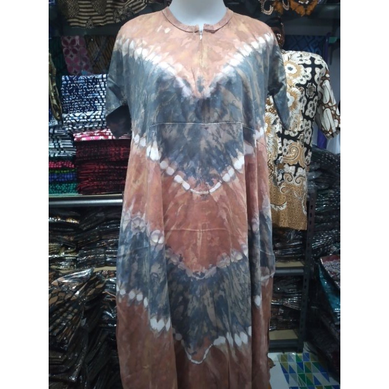 Daster Kaos Sibori Batik Trusmi Asli Cirebon Berbahan kaos Berkualitas