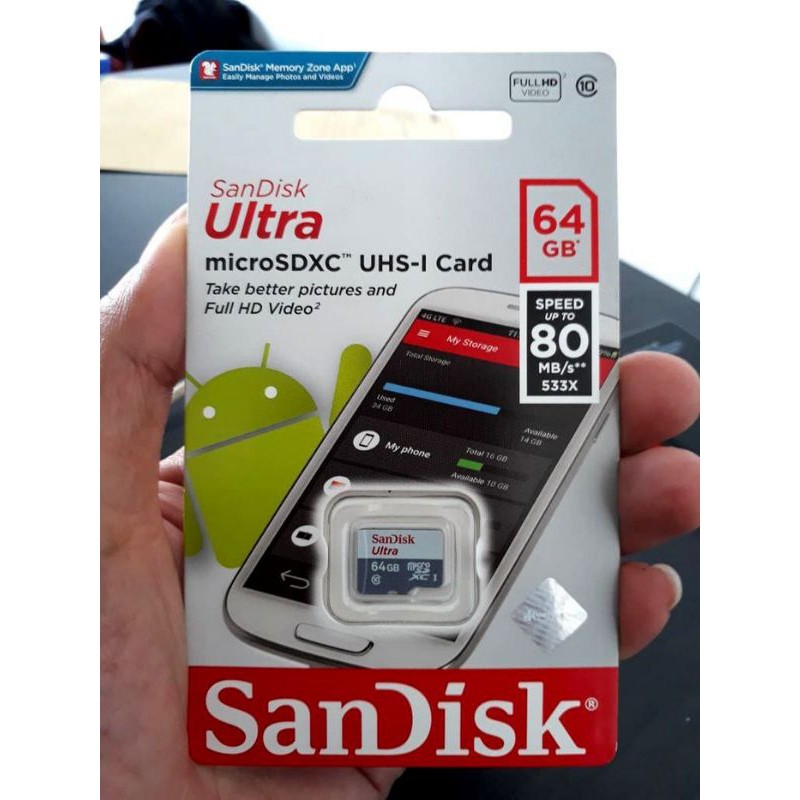 MEMORI SANDISK ORI 64GB