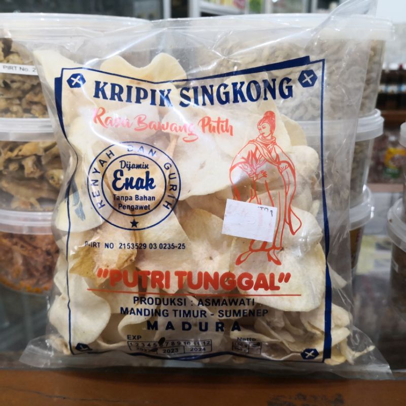kripik singkong madura sumenep kcl