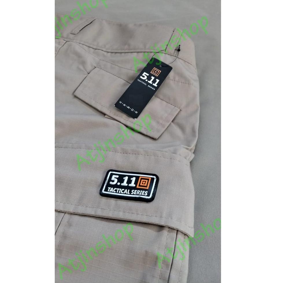 Celana Tactical 511 Pendek Pum Edition [Abu-Hitam-Krem-Hijau] 6R3