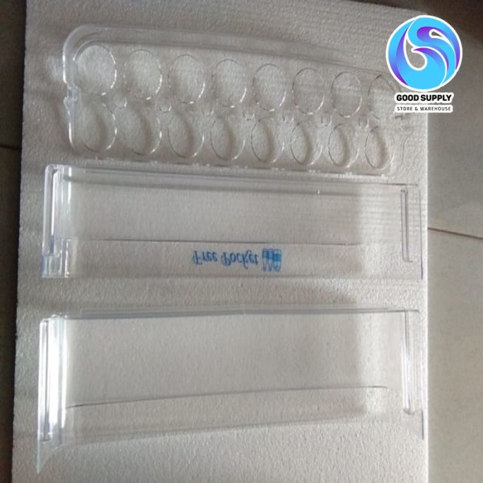 Rak Botol - Gsc Present - Rak Botol Kulkas 2 Pintu Sanyo Aqua Japan Aqr-D260 Aqr