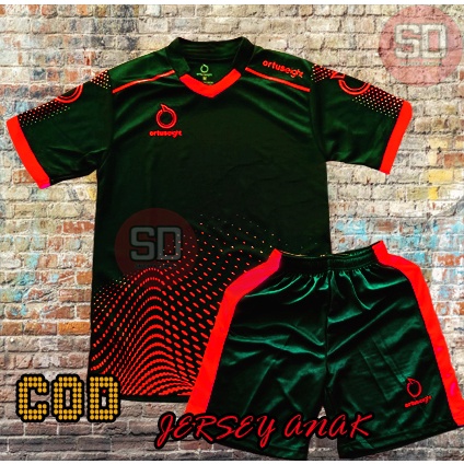 [COD] Jersey Olahraga Junior Anak-anak Ortuseight Usia 6-13 Tahun Baju Bola Jersey Futsal Badminton Volly Anak-anak termurah