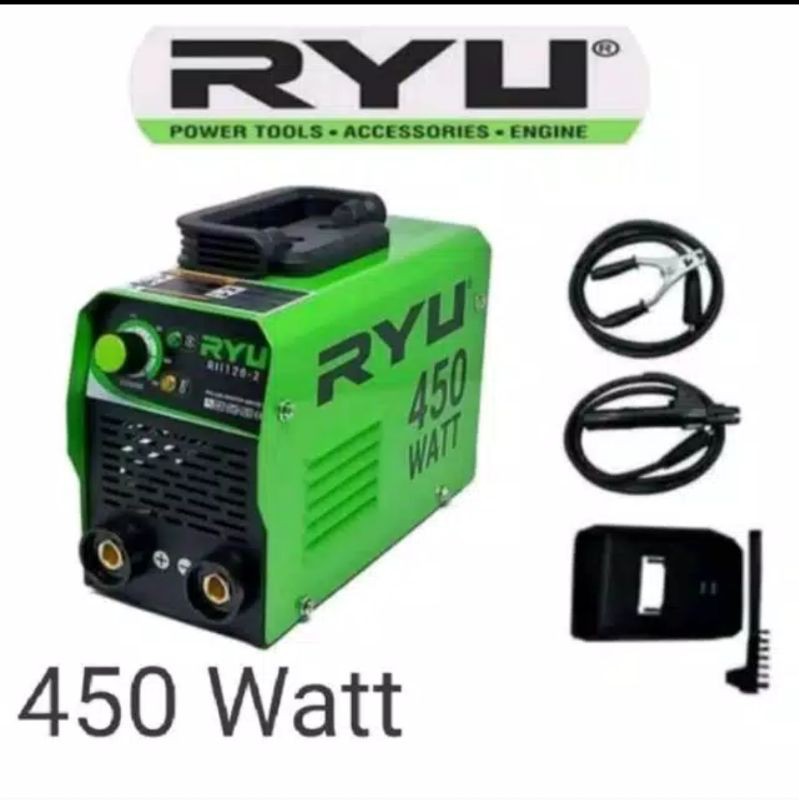 RYU Mesin Las Listrik 450 Watt Inverter Welding Travo IGBT RII 120-2 ORIGINAL