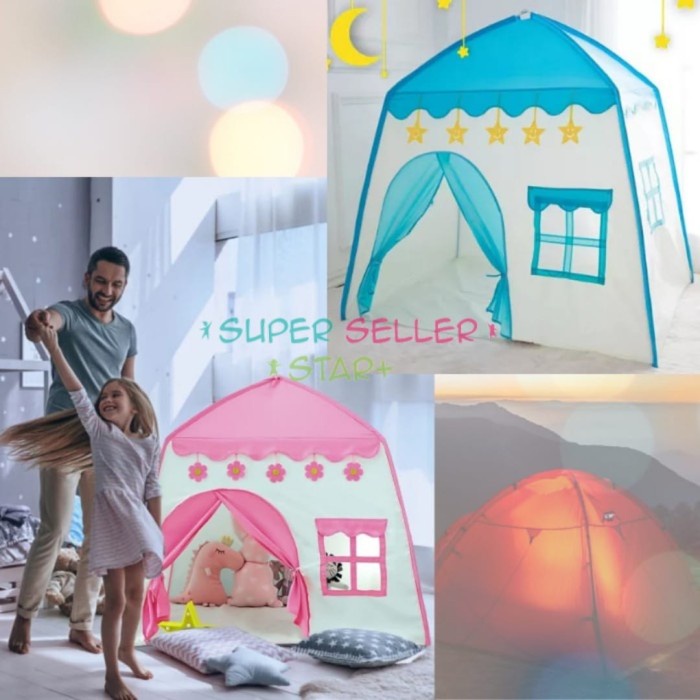 TENDA ANAK MODEL RUMAH/TENDA MAINAN ANAK/TENDA PRINCESS