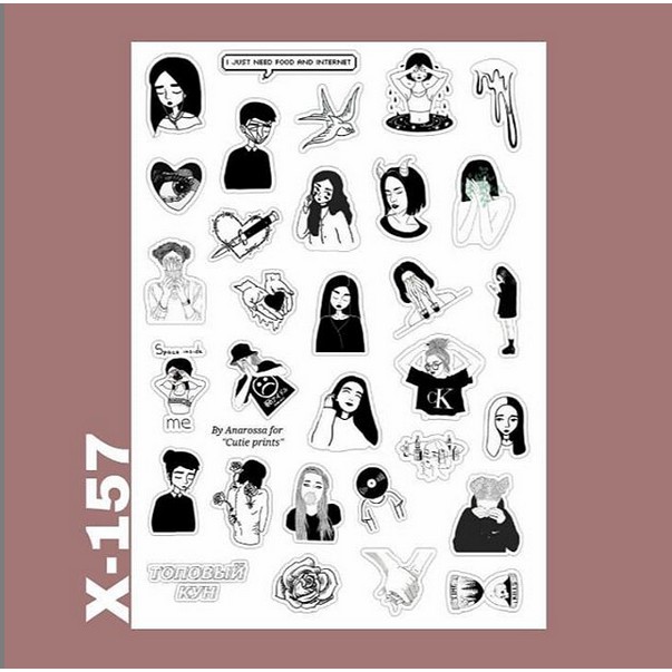 

STIKER TUMBLR X-157