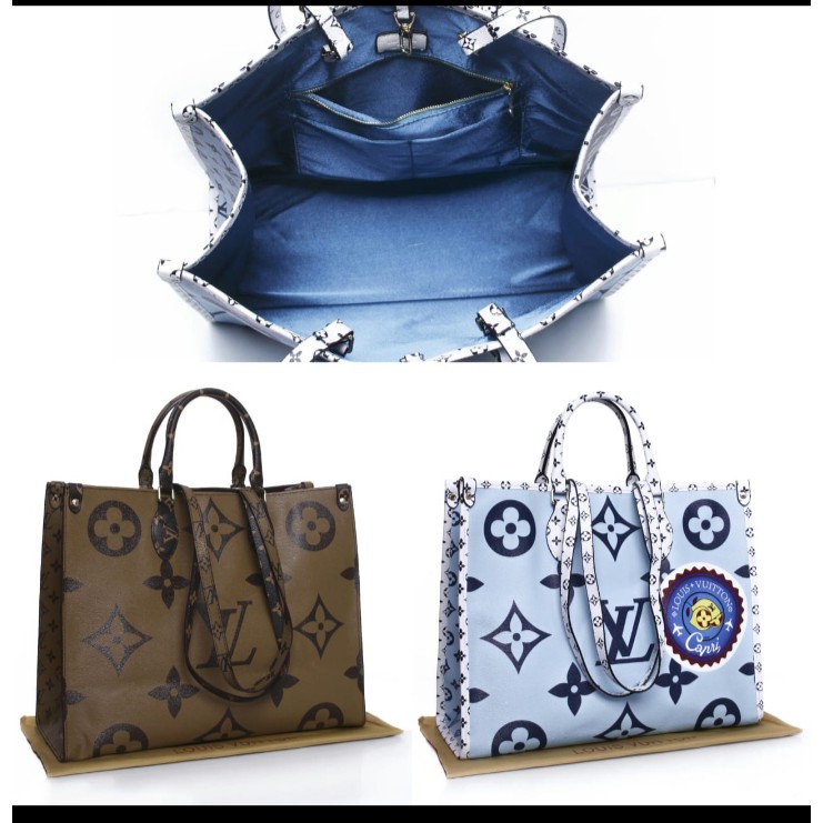 Tas Lv On The Go- tas wanita import- tas Tote bag