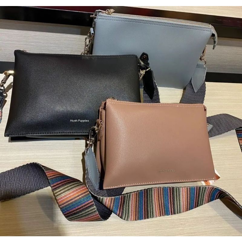 READY, TAS SLING BAG WANITA TIEN ORI HUSH PUPPIES, SALEE